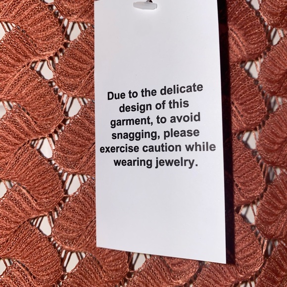 G by Giuliana Textured Two Piece Set in Rust - Picture 5 of 11